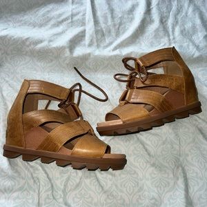 Sorel wedge sandals